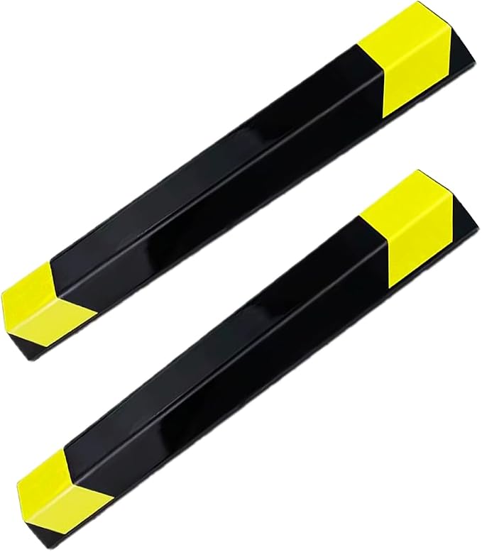 16" Heavy Duty Parking Aid for Garage, Car Parking Stopper for Garage 2 Pack by Unknown