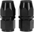 LokoCar 12AN Hose End Fitting 0 Degree Straight Swivel by GetToKnowEachOther