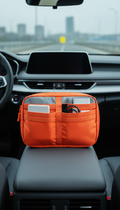Neon Orange Tech Organizer