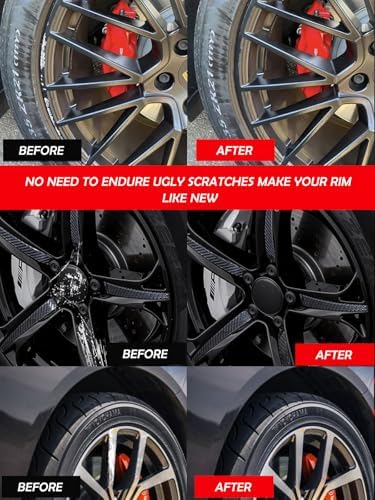 Matte Black wheel Touch Up Paint, Wheel Scratch Repair Touch Up Paint Pen - Image 3