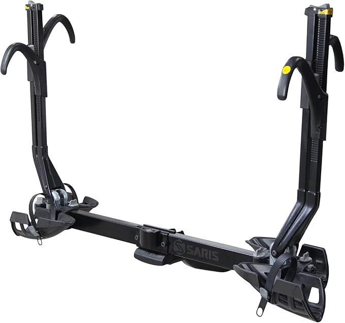 Saris SuperClamp EX 2-Bike Hitch Rack – Lightweight Platform Bike Carrier by Saris
