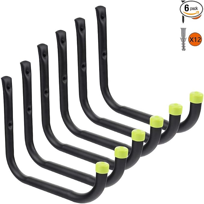 Intpro Garage Organization Hooks Heavy Duty Garage Storage Utility Wall Hooks by Intpro