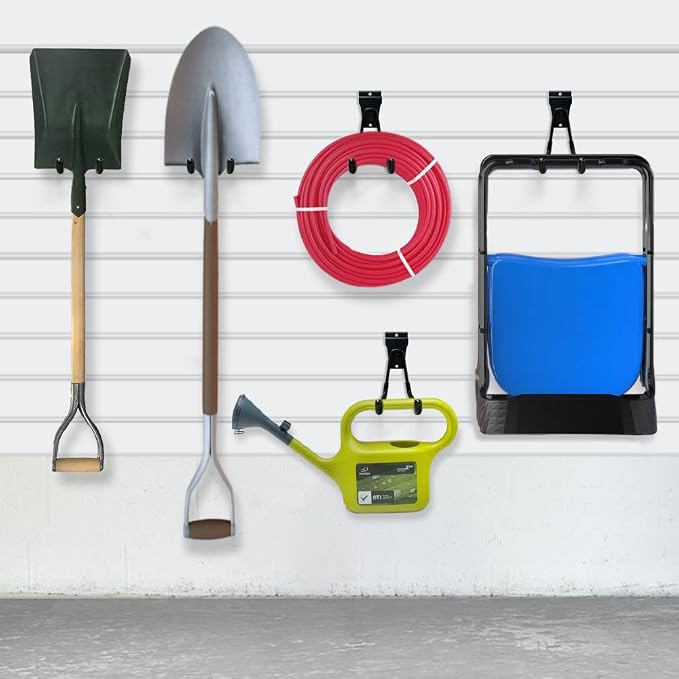 Slatwall Hooks Heavy Duty Slat Wall Accessories Garage Large J Slatwall Hooks - Image 7