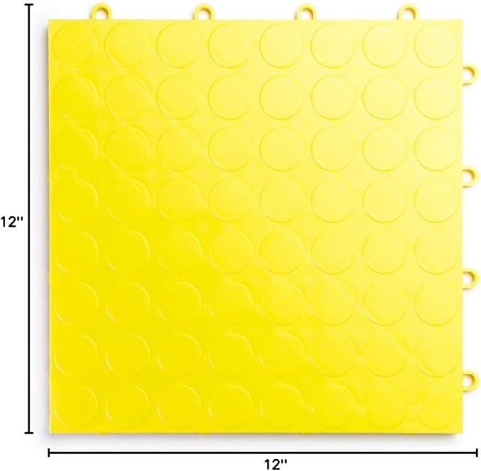 Big Floors RaceDeck CircleTrac, Interlocking Non-Slip Garage Flooring Tile - Image 7