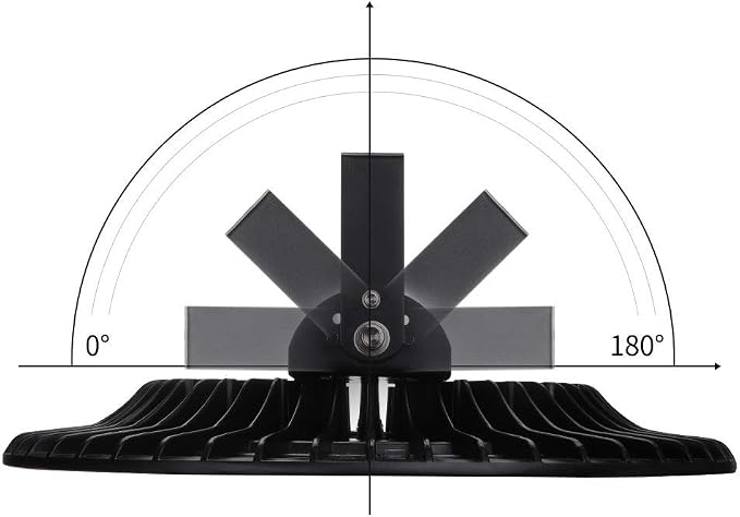 Viugreum 5 PACK 500W UFO LED High Bay Light, 50000LM 6500K Daylight White LED - Image 4