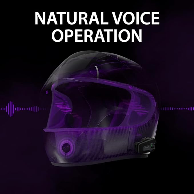 Cardo Packtalk Neo Motorcycle Helmet Communication Intercom System, Waterproof - Image 6