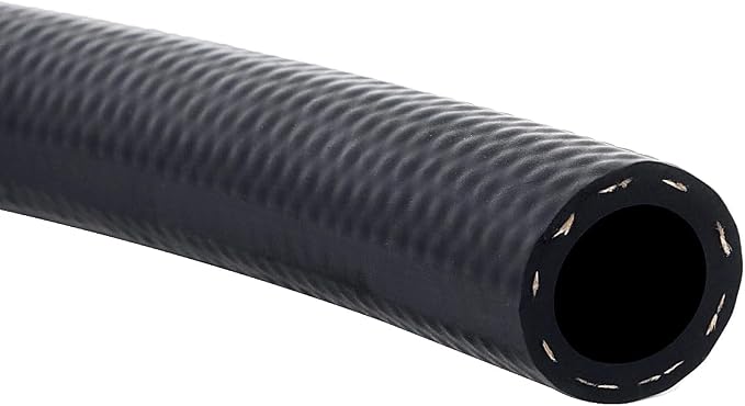 LokoCar 5/16" ID Fuel Hose Line Push Lock NBR Rubber SAE 30R7 300PSI 5ft Black - Image 9