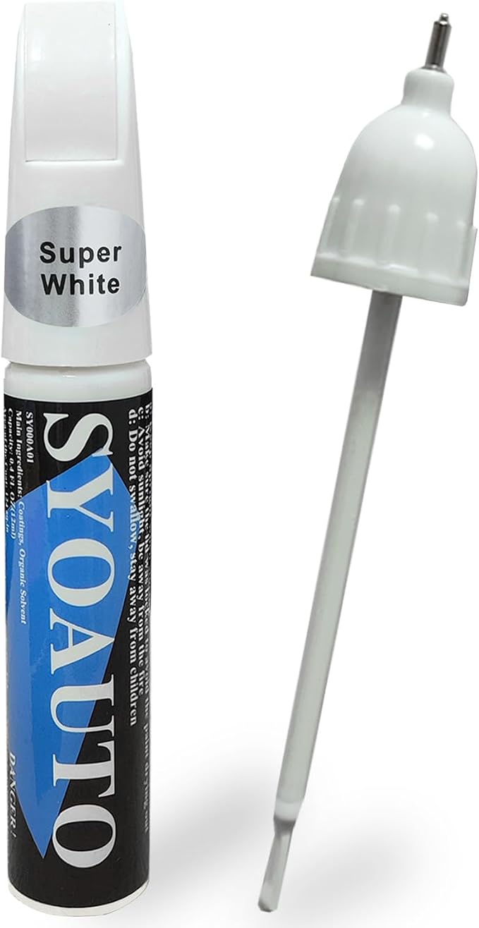 SYOAUTO Super White Touch Up Paint Fit by SYOAUTO