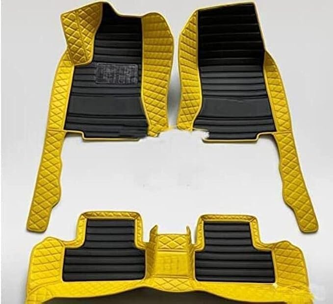 Custom All-Weather Protection Luxury Leather Floor Mats - Image 2