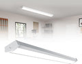 HYPERLITE 4ft LED Wraparound Light 60W, 6600LM 4' LED Shop Lights Fixture by HYPERLITE