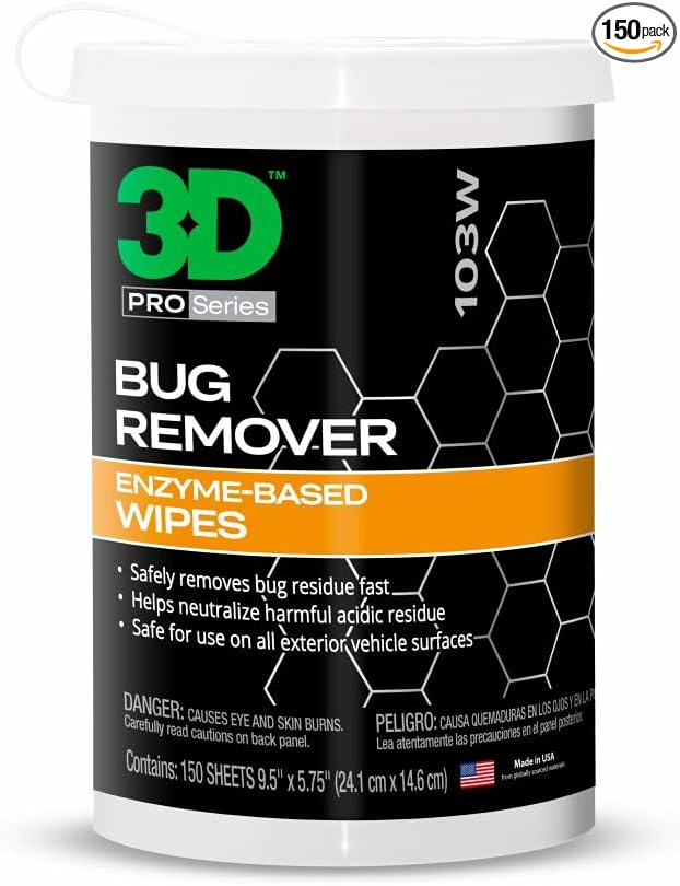3D Bug Remover - Versatile Exterior Solution by 3DCarCare