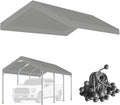 10'x20' Upgraded Carport Replacement Top Canopy Cover by Vanteriam