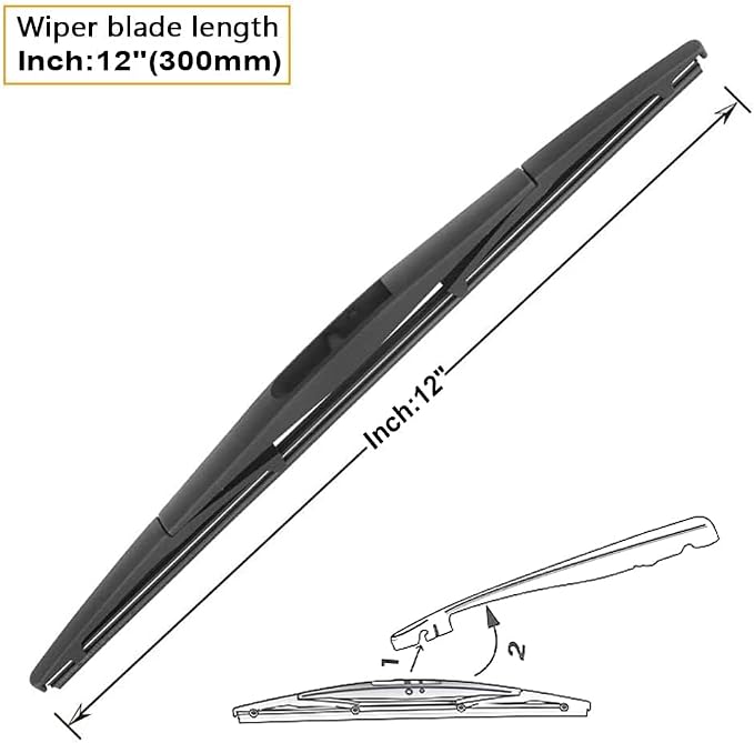 AUTOBOO 28"+12" Windshield Wipers - Image 2
