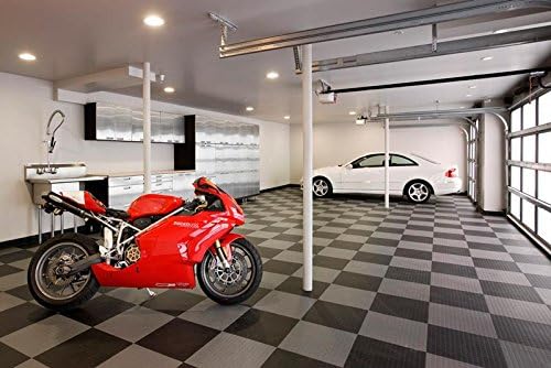 GarageDeck Coin Pattern, Durable Interlocking Modular Garage Flooring Tile - Image 2