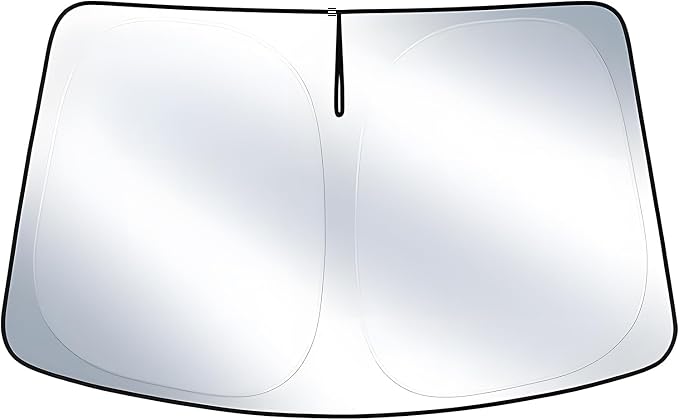 T TGBROS Windshield Sun Shade for Toyota Land Cruiser Prado 250 2024 2025 Front by TTGBROS