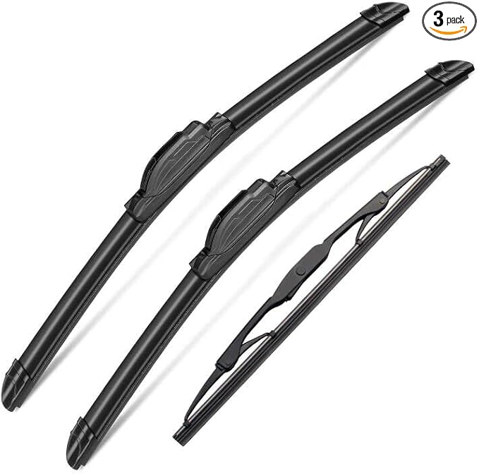 3Pcs Wiindshield Wiper Blades for Toyota Sienna 2005 2006 2007 2008 2009 2010 by SCTIOANSNOemWiperBlades