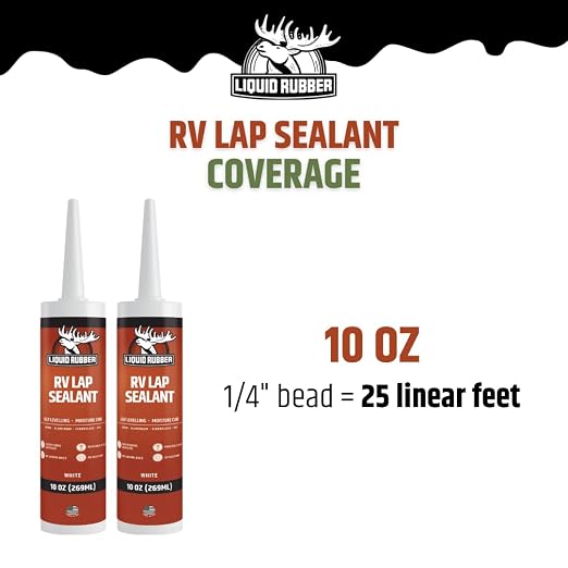 Liquid Rubber RV Lap Sealant, 4 Pack - Image 6