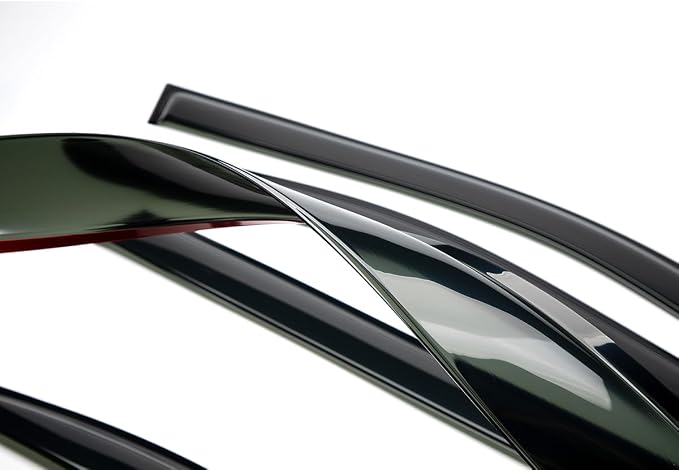 Side Window Vent Wind Deflectors fit - Image 8