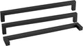 goldenwarm 100 Pack 18INCH Black Cabinet Pulls Kitchen Cabinet by goldenwarm