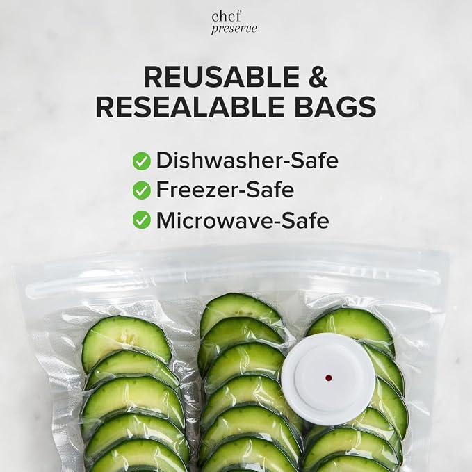 Chef Preserve Reusable Vacuum Sealer Bags - Image 3