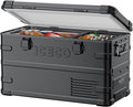 ICECO APL35 Dual Zone Portable Fridge Freezer, 37 Quart 12V Car Refrigerator by ICECO