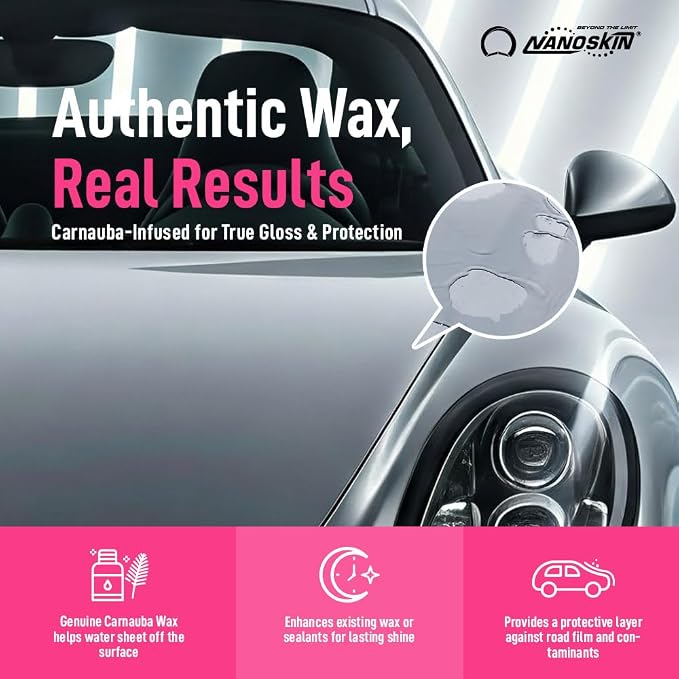 Nanoskin WASH N' WAX with Carnauba 16 Oz. - Image 5