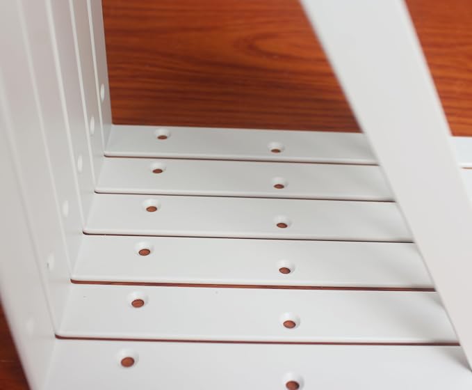 12 Pack L16 x H 10" White Heavy Duty Shelf Brackets - Image 5