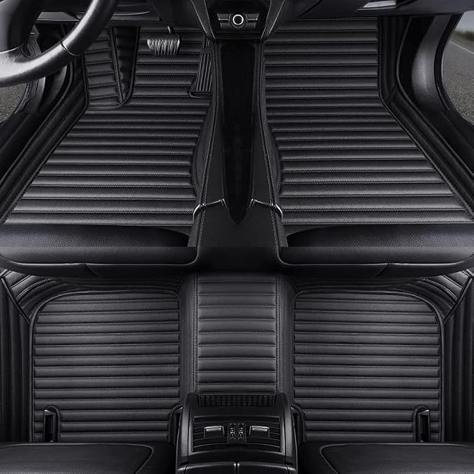 Custom All-Weather Protection Luxury Leather Floor Mats - Image 8