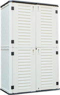 Kinying Outdoor Storage Cabinet, Vertical Storage Shed Perfect to Store Patio by KINYING