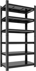 Metal Garage Shelving Unit, Heavy Duty Adjustable Storage Rack, Steel Shelving by Notmise