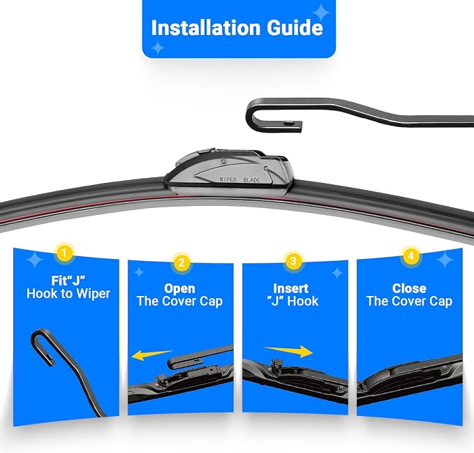 Windshield Wiper Blade Set Replacement - Image 4