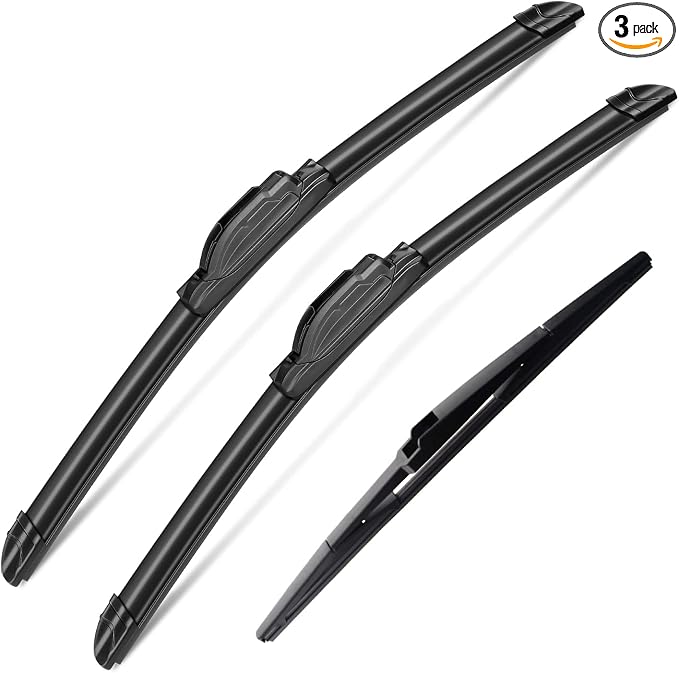 3Pcs Windshield Wipers Blades for Lexus RX350 2010 2011 2013 2014 2015 by SCTIOANSNOemWiperBlades