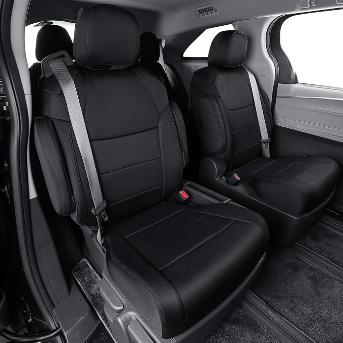 EKR Sienna Seat Covers for 2011-2020 Toyota Sienna XLE, Limited Premium - Image 5
