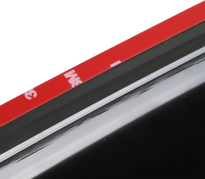 4pcs Shatterproof Rainproof Side Window Wind Vent Deflectors - Image 3