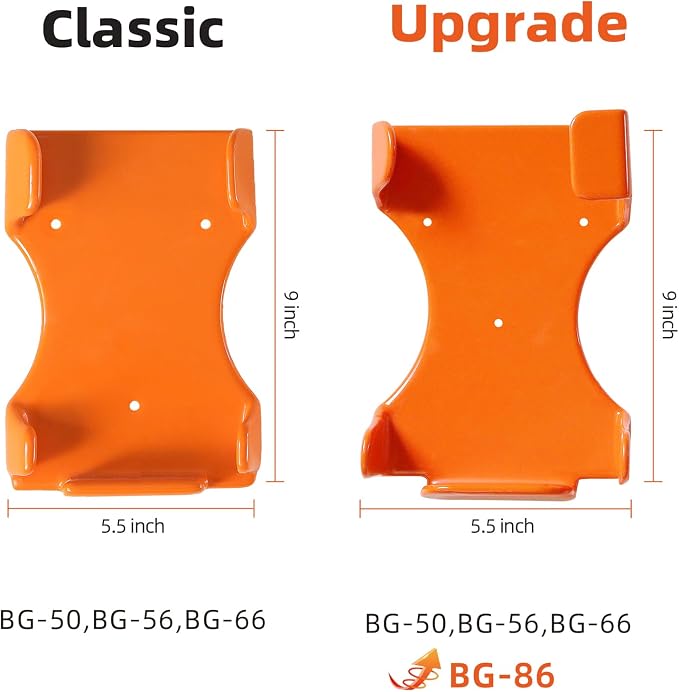 Leaf Blower Hanger, 1 Pack Upgrade Handheld Blower Rack - Image 2