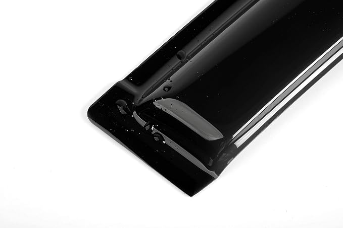94113 Side Window Wind Vent Deflector, Dark Smoke Window Visors fit - Image 8