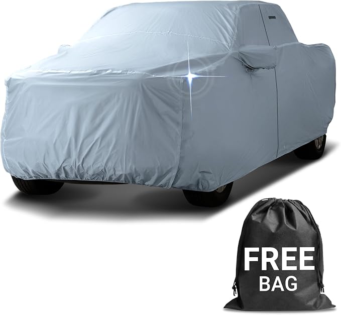iCarCover Fits 2010-2024 F-150 Raptor SuperCrew Cab, 5.5 ft Regular Bed Ford by iCarCover