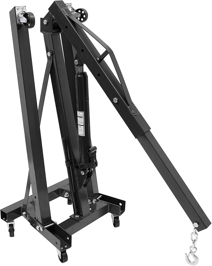 Folding Engine Hoist 1 Ton Engine Crane Lift - Image 7