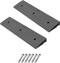 2 Pack 2.4'' Rise Rubber Curb Ramp Heavy Duty Loading Rubber Curb Ramps 3 Tons by METFUIN