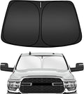 ARISMOTOR Windshield Sun Shade for Dodge RAM 2500 3500 2010-2025, Custom Fit by ARISMOTOR