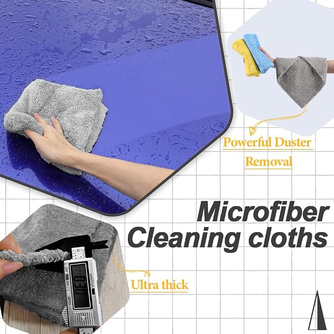Coral Fleece Car Wash Cleaning Towel - Image 3