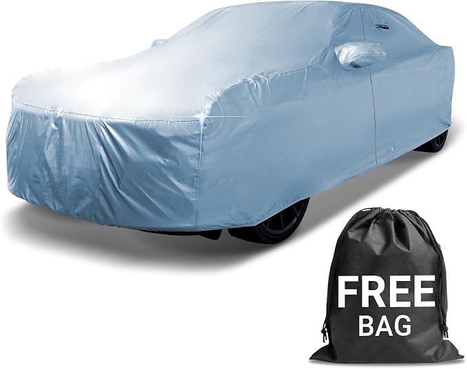 iCarCover 18-Layer Car Cover Waterproof All Weather, UV Protection, Fits by iCarCover