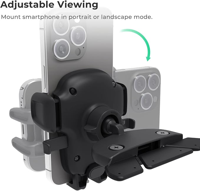 Kenu Airframe Pro Universal Car Phone Mount + iOttie Easy One Touch 5 CD Slot - Image 7