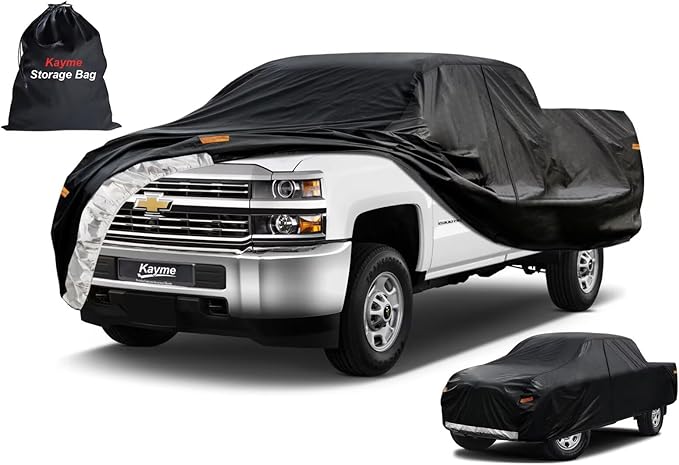 Kayme Truck Cover Custom Fit Chevrolet Silverado 2500HD Regular Cab LB. Full by kayme