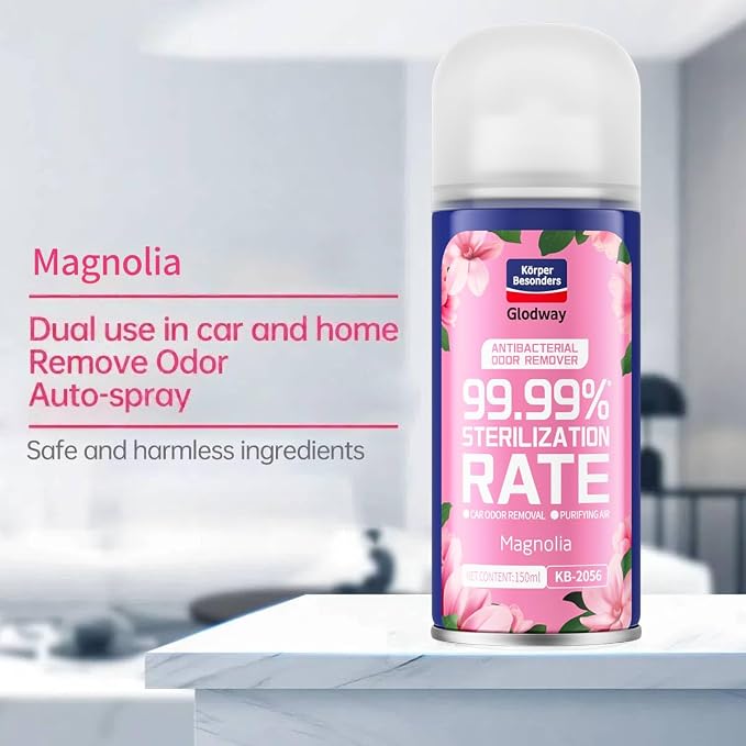 Glodway Whole Car Air Refresher Spray, Odor Eliminator Eliminates Strong - Image 4