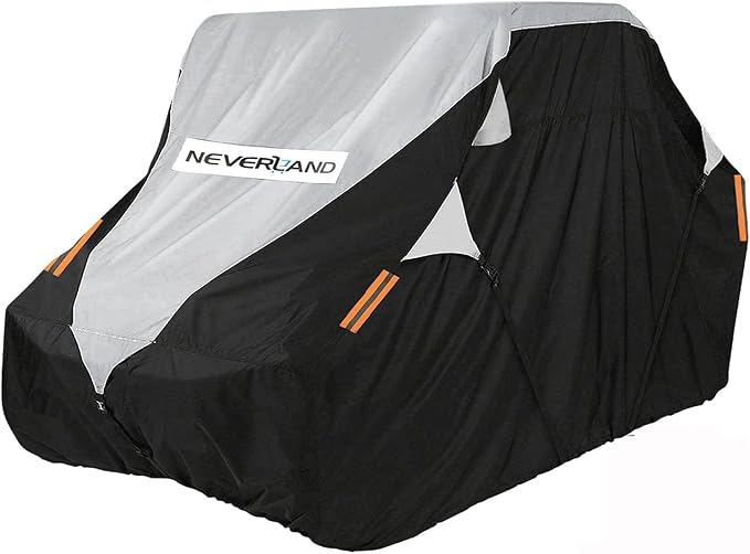 Neverland UTV Cover Waterproof 300D Heavy Duty 2-3 Seater/4-6 Seater 4 Door by Professionalcoversellers