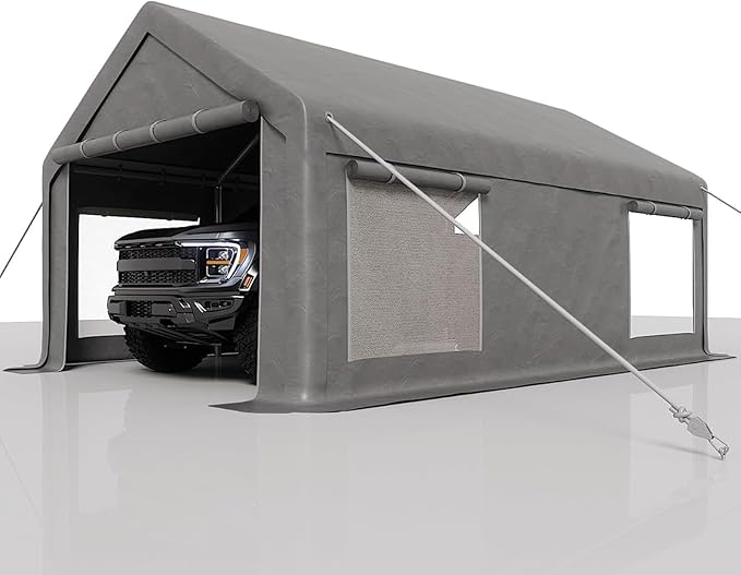 10 x 20ft Heavy-Duty Carport by Gaderth