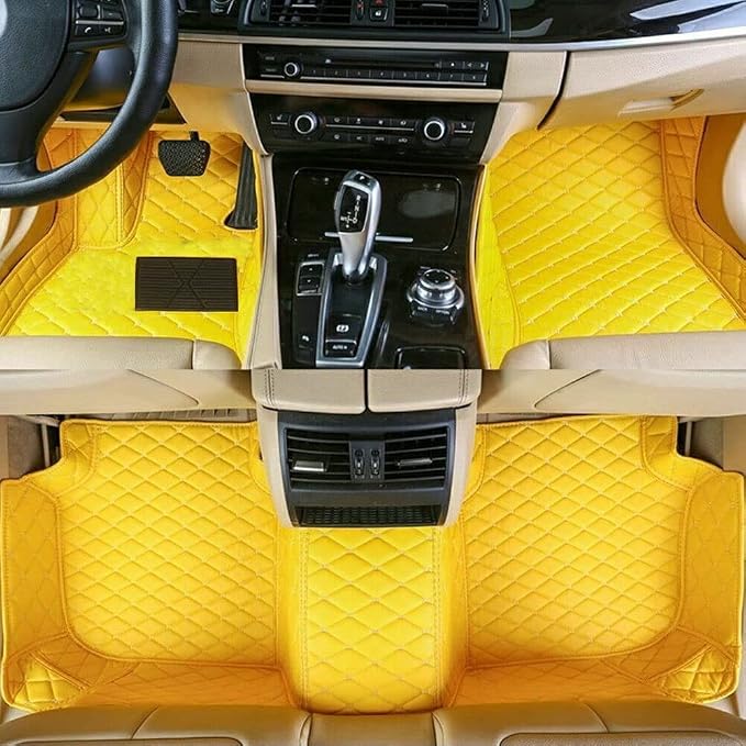 Custom All-Weather Protection Luxury Leather Floor Mats - Image 8