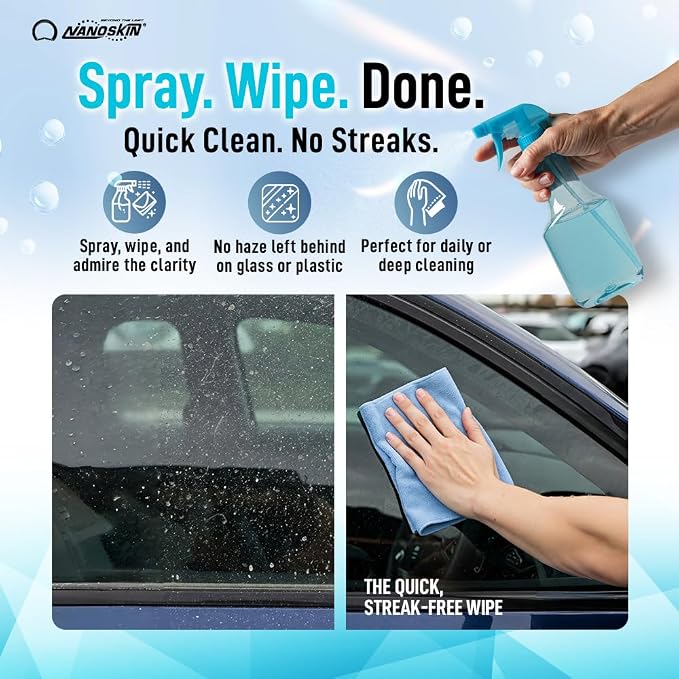 Nanoskin CRYSTAL-CLEAR VOC-Free Glass Cleaner 1 Gallon - Image 7