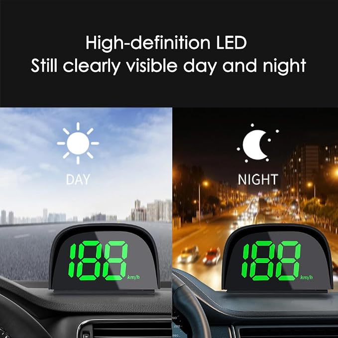 Shkalacar Car Digital GPS Speedometer Car HUD Heads Up Display - Image 4